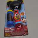 Little Kids Disney Mickey Mouse Light and Sound Musical Bubble Wand, Includes Bubble Solution, Multi (20511)
