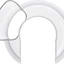 Food-Grade Pouring Shield for KitchenAid 4.5-5QT Mixer Bowl (Stainless Steel, Glass, Ceramic) - Secure Fit Splash Guard for KitchenAid Tilt-Head Stand Mixers and Dishwasher Safe