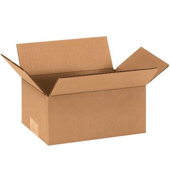 Kraft Corrugated Boxes - 6 in x 9 in x 4 in - 85 Pcs
