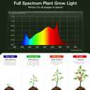 Outdoor Grow Lights with Timer, Full Spectrum Greenhouse Grow Lights with Timer For Outdoor Plants, IP65 Waterproof String Grow Light Outdoor, UL Certified Daisy Chain LED Grow Light, 21.3FT