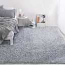 HOMBYS Shaggy Area Rug 12x15 Feet, Ultra Fuzzy Large Plush Faux Fur Carpet for Living Room Bedroom, Non-Skid Fuzzy Rug for Kids Playroom Home Decor