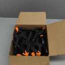 24 Pack 3.5 inch Plastic Spring Clamps, Black Heavy Duty Clips, Backdrop Clips, Plastic Clamps for Crafts, Backdrop Stand, Woodworking, Photography