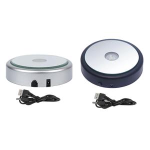 LED Display Base Round LED Colorful Luminous Base for Crafts Jewelry Bottles Silver | Home & Garden | Lamps, Lighting & Ceiling Fans | Night Lights