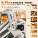 Foldable Manual Dough Sheeter Stainless Steel Roller Machine Pastry Tool