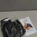 Comfitech Shoulder Ice Pack Wrap Sleeve for Better Putting On & Off, Reusable Gel Cold Pad for Arm, Medium, Black