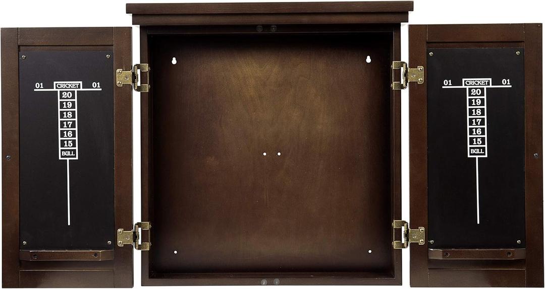 American Legend Traditional Dartboard Cabinet (Brown)