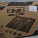 GoSports Portable Cornhole Sets, 8 Styles  Choose 4 x 2 ft or 3 x 2 ft - Boards Include 8 Bean Bags, Travel Case, and Game Rules