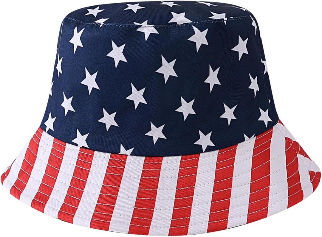 Sun Hats for Women Men Bucket Fisherman Summer Reversible Protection Ladies Beach Round Travel Packable Outdoor