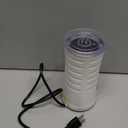 Milk Frother, Paris Rhne 4-in-1 Milk Steamer and Frother, Hot & Cold Foam Milk Warmer with Temperature Control, Auto Shut-Off Frothers for Coffee, Latte, Cappuccino, Macchiato (Pearl)