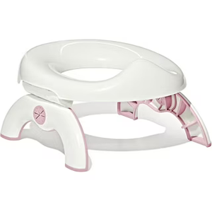 OXO Tot 2in1 Go Potty Baby Toddler Travel Potty Seat with Disposable Bags Pink 