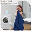 VitalCozy Set of 6 Large Bath Towels for Bathroom 28 x 55 Inches Soft Absorbent Shower Towels Bulk for Daily Use Gym Beach Pool Hotel(Fresh Color)