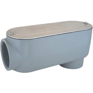 Sigma Engineered Solutions ProConnex 02-55641LB Rigid Type Lb Conduit Body 1/2-Inch Conduit Fitting, 1-Pack