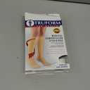 Truform 30-40 mmHg Compression Stockings for Men and Women, Knee High Length, Closed Toe, Black, X-Large