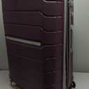 Samsonite Freeform 2-Piece Luggage Set - Carry-On & Large Checked Luggage with Dual Spinner Wheels - Durable Polypropylene Hardshell - TSA Lock, Airline-Approved - Expandable - Amethyst Purple