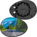 Passenger Side Mirror Replacement for Mini Cooper 2007 2008 2009 2010 2011 2012 2013 2014 2015 - Right Side Mirror Glass, Rear View Mirrors Glass with Power Heated