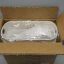 LALASTAR Small Bathroom Trash Can Automatic Touchless, Bathroom Garbage Can with a Lid, Motion Sensor trashcan for Bedroom, Kitchen, Office, 2.5 Gallon, White