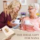 Leebbsin Gifts for Nana, Nanas Wind Chime, Best Gift for Nana from Grandkids, Gifts Ideas for Birthday, Mothers Day, Thanksgiving, Christmas-Large 36''