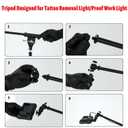 Only Tripod for Polarized LED Tattoo Work Light (Not Include Light)
