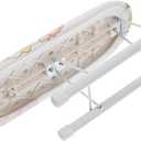 PRETYZOOM Tabletop Ironing Stool Mini Ironing Board Foldable Portable Ironing Frame (27.00X11.00X8.00CM, As Shown)