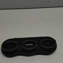 WATCHPOD Triple Watch Travel Case Storage Organizer For 3 Watches | Tough Portable Protection w/Zipper Fits All Wristwatches & Smart Watches Up To 50mm (Black)