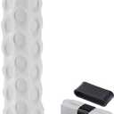 2 x Pickleball Paddle Grip with 5.25" - Enhanced Pickle Ball Grips Overgrip for Vibration Reduction & Precision Control (White)