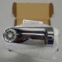 Metal Pull Down Bathtub Spout with Diverter, 5-1/4" Length, Repair Part Tub Spout, Rebuilt with RP33794& RP12307, Chrome