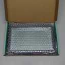 Amgico Digital Wall Clock,10.5" Large Display Atomic Clock,Battery Operated,Digital Calendar Auto Setting with Indoor Temperature,Humidity,Date,Day,Auto DST for Elderly Bedroom Classroom,No Backlight