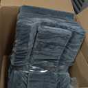 KingPavonini 4-Height Adjustable Leg Elevation Pillows for After Surgery, Injuries, or Rest, Memory Foam Leg Pillows for Sleeping with 3 Handles and Insert Pad, Washable Velvet Cover