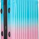 sukiost Checked Luggage, 28 Inch Hardside Suitcase, Lightweight Hardshell with TSA Lock, Large Suitcase with Spinner Wheels