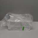 Harloon 4 Tier Acrylic Paper Tray 12.4 x 8.7 x 2.7 Inches Stackable Letter Clear Organizer No Need to Assemble Acrylic Paper Organizer File Tray for Office Workspace Desktop Storage(Transparent)