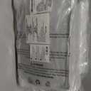 Blissful Diary Vegan Leather Baby Play Mat, 50x50 Thicken Foam Cushioned & Waterproof Playpen Mat for Infants and Toddlers, Stylish and Just Wipe-Clean Playmat for Baby Play on Floor, Light Gray