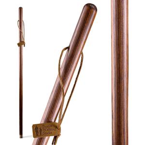 Brazos Handcrafted Wood Walking Stick, Pine, Trekker Style Handle, for Men & Women, Made in The USA, 55"