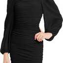 EXARUS Girls Dress Teen Long Sleeve/Cami/One Shoulder Dance Tweens Easter Party Formal Graduation Tight Bodycon HOCO Dresses (12 Years)