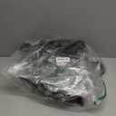 2Pack Upgraded 6.6FT Giant Spiders Halloween Spiders Decorations, 50LED Creepy Light up Spiders with 6 Lighting Mode, 2 Red Eyes, Black Hairy Scary Fake Spiders Halloween Spider Outdoor Decorations