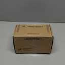 Mega Handles Laura Privacy Door Knobs - 1 Pack Reversible Interior Matte Black Door Knob, Heavy Duty Bed and Bath Door Knobs with Privacy Lock, Fits All Standard Door Sizes - Matte Black