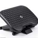 Auslar Foot Rest for Under Desk at Work, Ergonomic Adjustable Foot Rest with Massage Texture Board, Under Desk Foot Stool for Office, Home