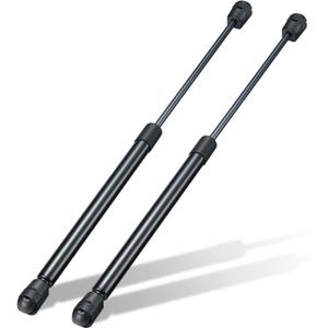 C16-19568 16" Gas Strut 16 inch 40Lbs/178N Struts Shock Lift Support Gas Spring for Camper Shell Window Cabinet Door Toolbox Truck Cap Shock Camper Shell Cover Bench Lid Dog House Door, 2 Pcs