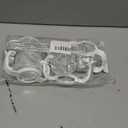 Straw Cup Conversion Kit for Dr Browns Narrow and Narrow Glass Baby Bottles, Spill-Proof Transition Kit with Silicone Straw Nipple, Weighted Straw, Handle, 4 Pack, 8m+