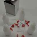 JohnBee Empty Spray Bottles (16oz/4Pack) - Adjustable Spray Bottles for Cleaning Solutions - No Leak and Clog - HDPE spray bottle For Plants, Pet, Vinegar, BBQ, and Rubbing Alcohol.