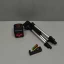 Laser Level with Tripod, 100 Feet Green Cross Line Self Rotary Leveling Laser Level, 4 Brightness Adjustment, Manual Self Leveling and Pulse Mode,IP54 Waterproof Battery Carrying Bag Included