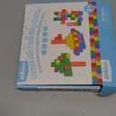 Apluses 42PCS Magnetic Blocks, Gifts for 3 4 5 6 Year Old, Magnet Building Blocks for Toddlers, Girls & Boys, Sensory - Montessori - Autism - Magnetic Toys for Kids Ages 3-5 4-8