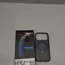 TORRAS 360 Magnetic Stand for iPhone 17 Pro Case, Ostand 3.0 [Fit for MagSafe][4X Mil-Grade Shockproof] Rotatable Kickstand Protective Cover, Camera Control Button, Translucent Deep Blue, O3 Fitness