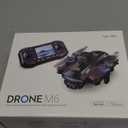 ikaufen S160 Drone with Built-in screen control, Camera for Adults RC Drone With HD Dual Camera WiFi FPV Foldable Quadcopter Aircraft +2 Battery (S160 screen control+2Batte Black1)