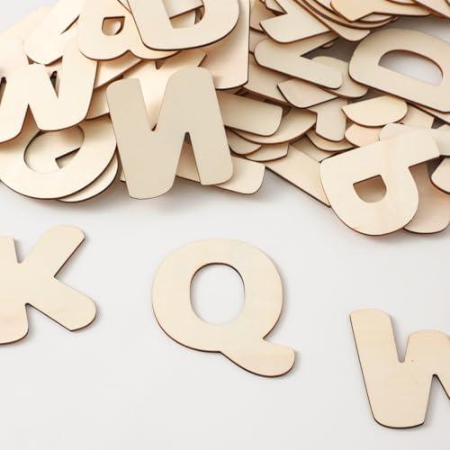 Wooden Letters  in Crafts Unfinished Wooden Letters Small Wood Letters DIY Painting Art Home Decor Kids Spelling Learning
