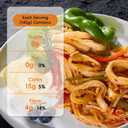 YUHO Organic Konjac Shirataki Udon Noodle, 10 Packs, Closer to Pasta Gluten Free Low Carb Health Noodles Plant Based Vegan for Quick Meals, 56.5 oz