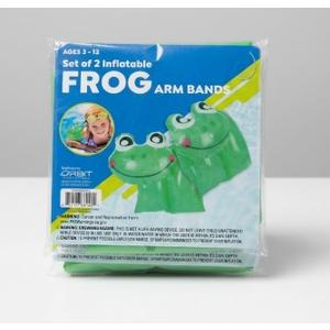 Inflatable Frog Arm Bands Pack Of 3