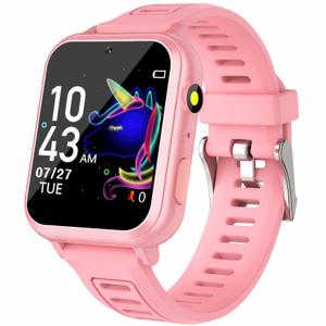 Smart Watch for Kids Girls Gift Age 312 with 39 Games Alarm Clock Camera Video Music Player Pedometer Flashlight 12/24 hr HD Touch Screen Kids Smart Watch Birthday Toys for Girls Ages 4 5 6 7 8 9 10