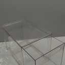 MDesign Plastic Stackable Bathroom Storage with Pull Out Bin Organizer Drawer for Cabinet, Vanity, Shelf, Cupboard, Cabinet, or Closet Organization - Lumiere Collection - Clear (8 x 12 x 6 (Pack of 1))