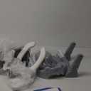 Potty Training Seat, Toddler Toilet Seat for Little Boys Girls, Potty Training Toilet with Urinals, Toddler Step Stool Ladder and Splash Guard (Gray)