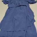 Arshiner Girls Dress Tween Boho Flutter Sleeve Tiered A Line Summer Dresses with Pockets 6